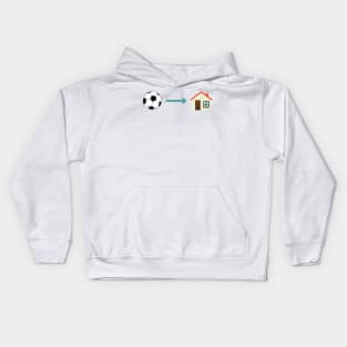 Football's Coming Home Emoji in 2021 Kids Hoodie